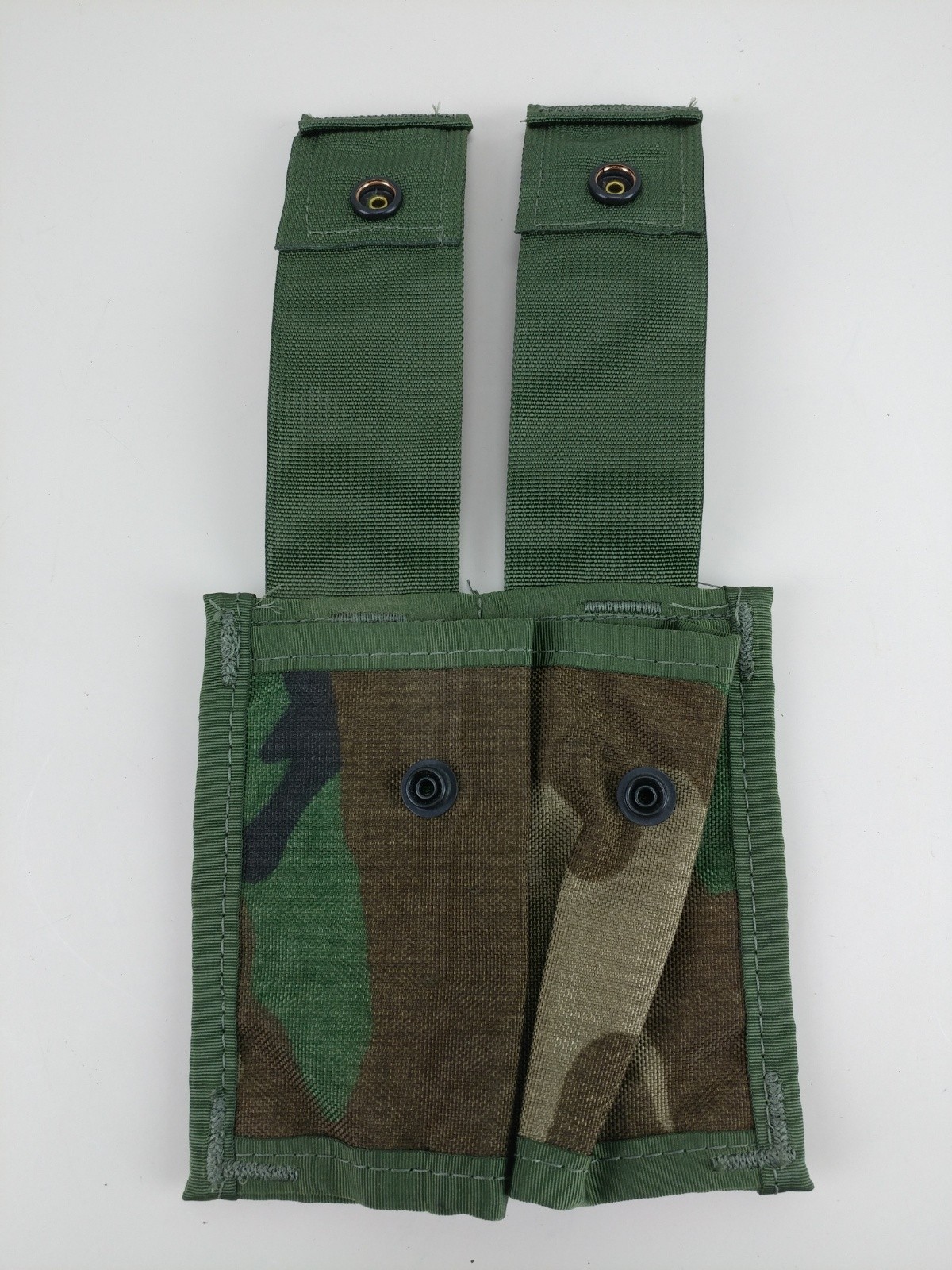 NEW MOLLE Woodland Camo 40MM Pyrotechnic Pocket Double Pouch