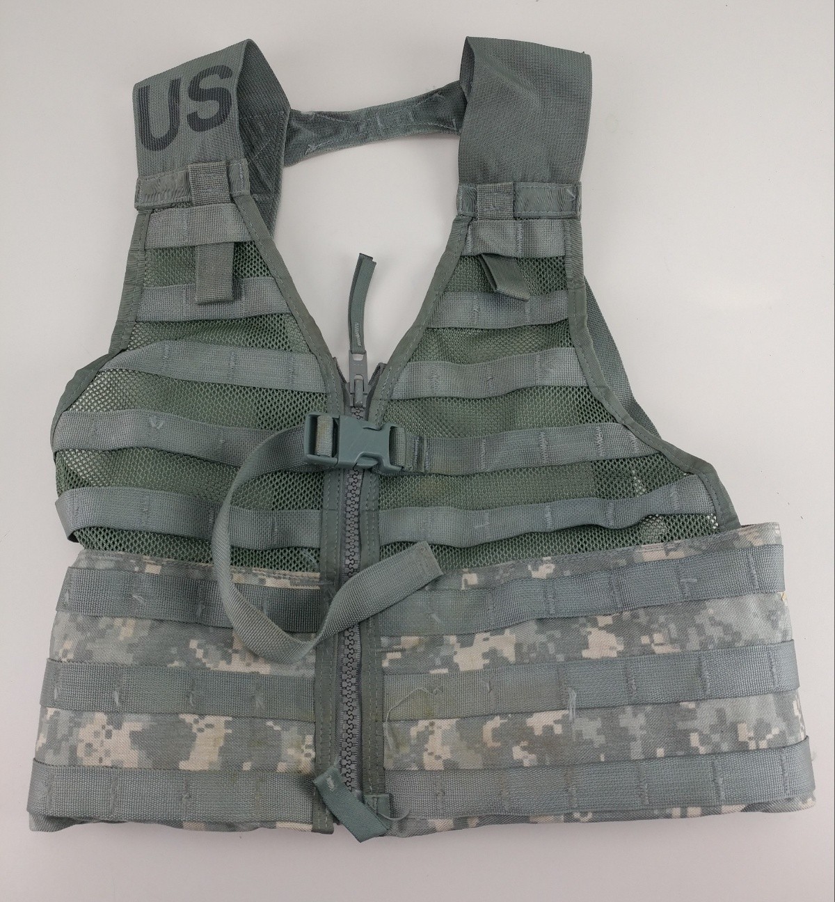 MOLLE II ACU Fighting Load Carrier Tactical Vest FLC Digital Camo