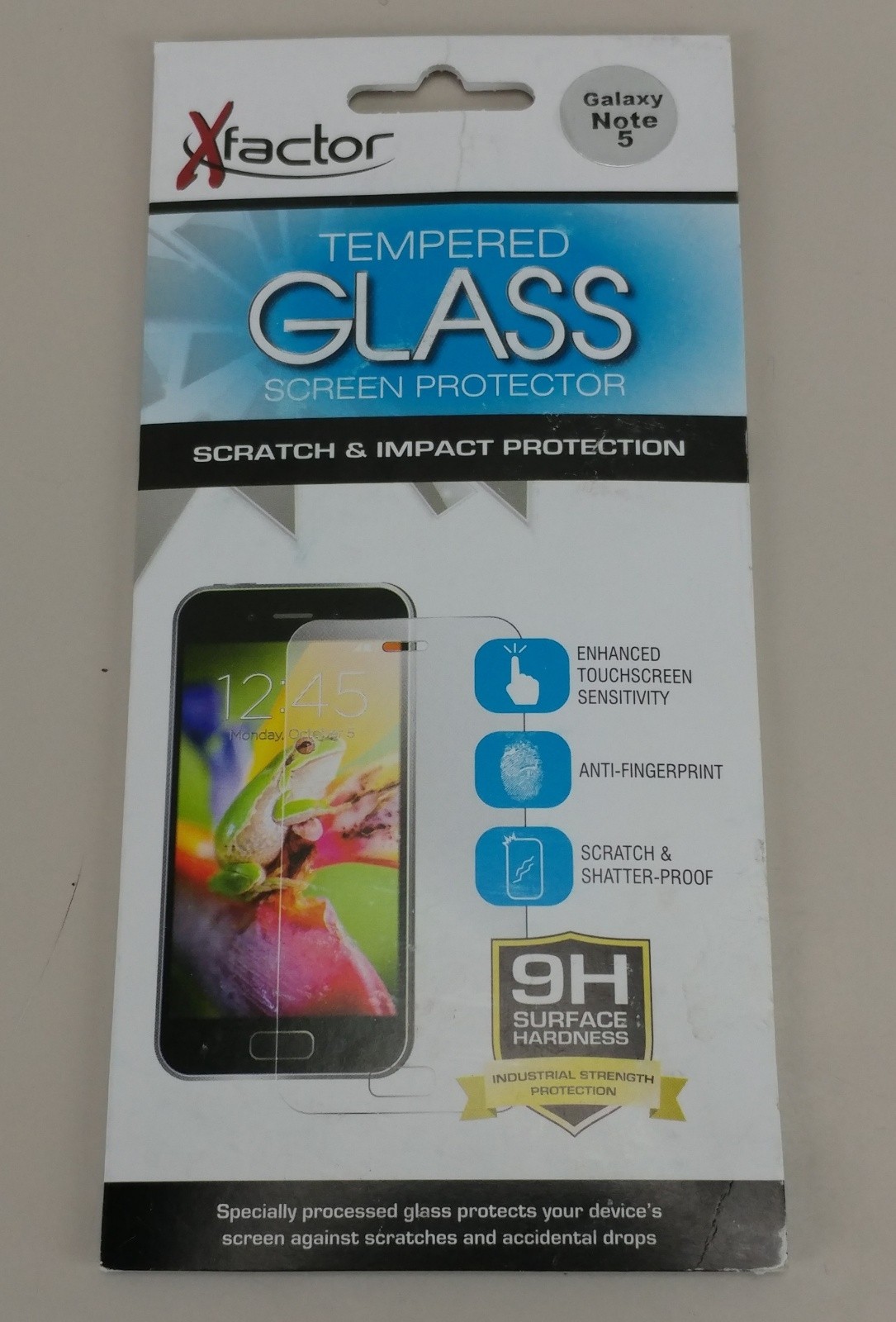 Xfactor Tempered Glass Screen Protector - Samsung Note 5 TEMPXFNOTE5
