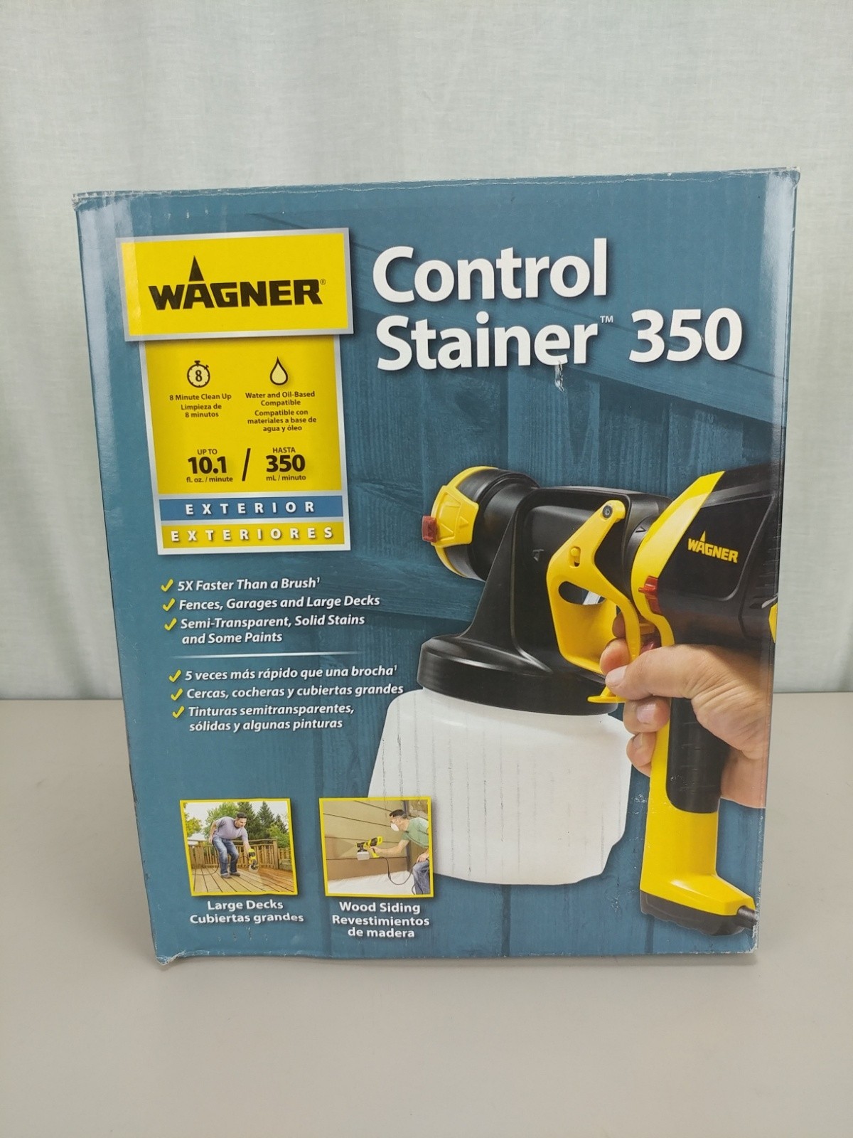 Control stainer 350 hvlp handheld outlet sprayer