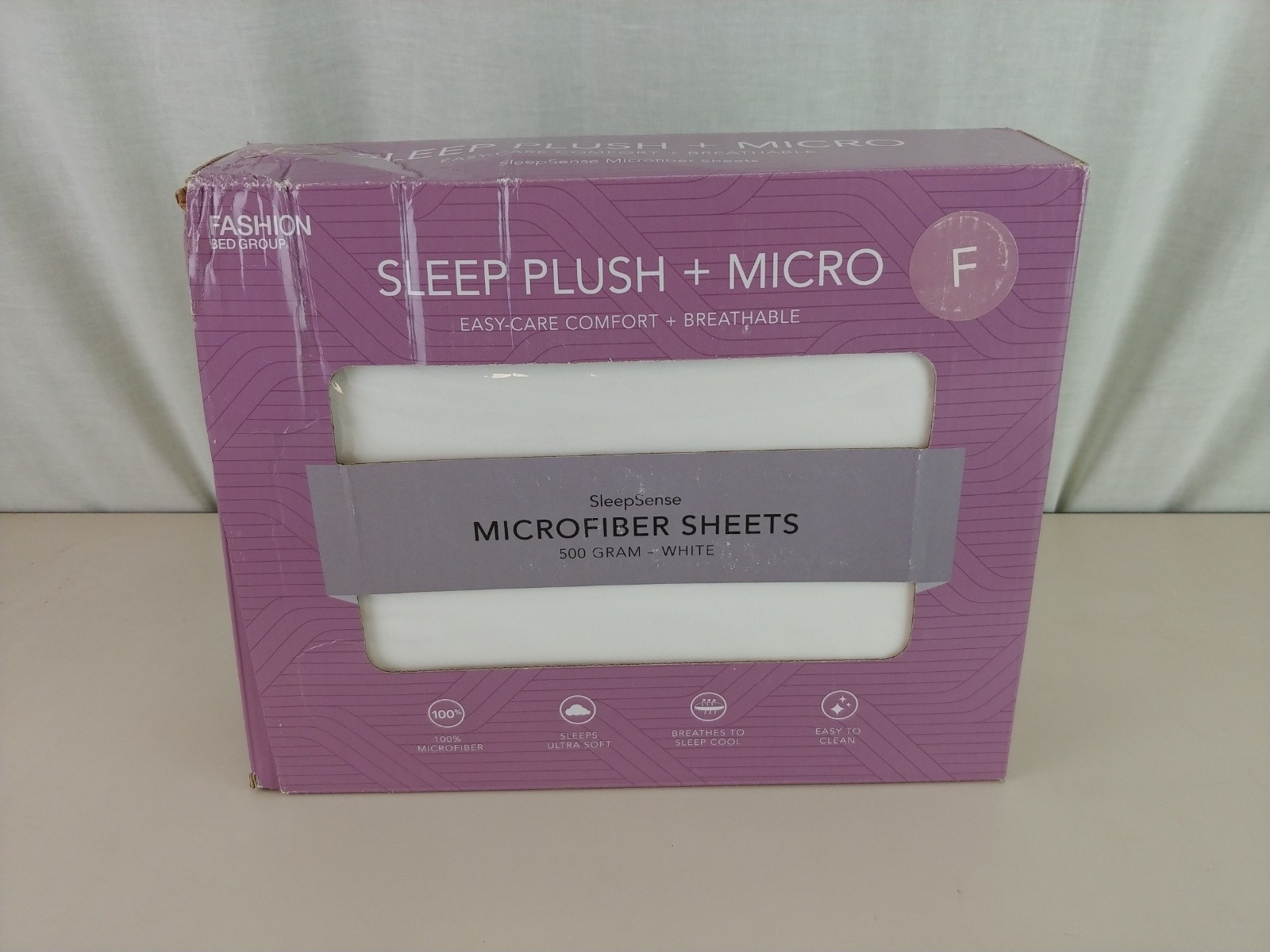 Sleep Plush Micro Sheets by Fashion Bed Group Full White