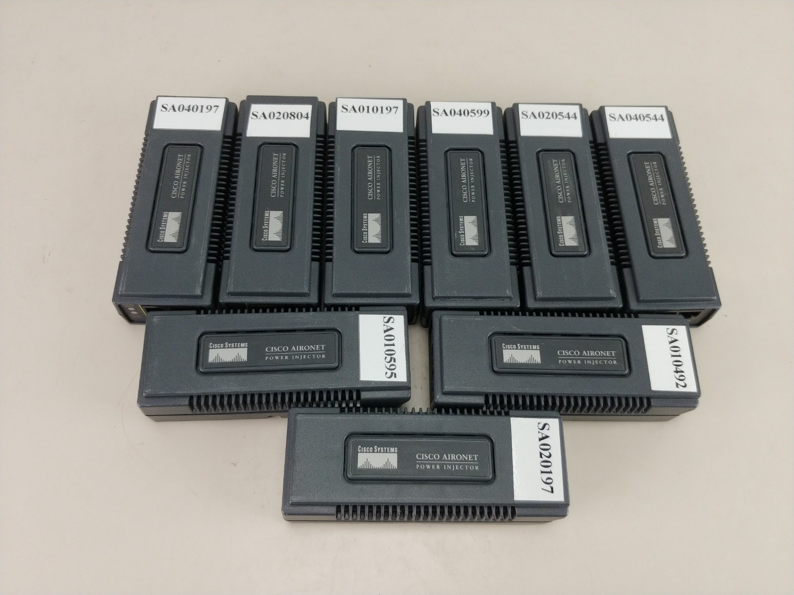 9 Cisco Aironet AIR-PWRINJJ3 48v POE Power Injectors