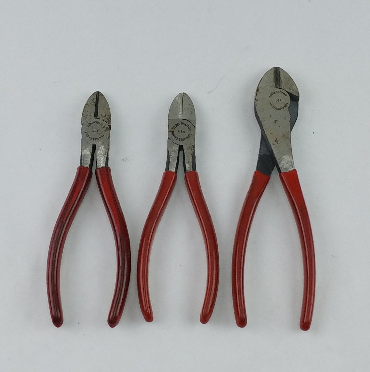 3 PROTP Pro USA Diagonal Cutting Pliers 209G 206G 212G