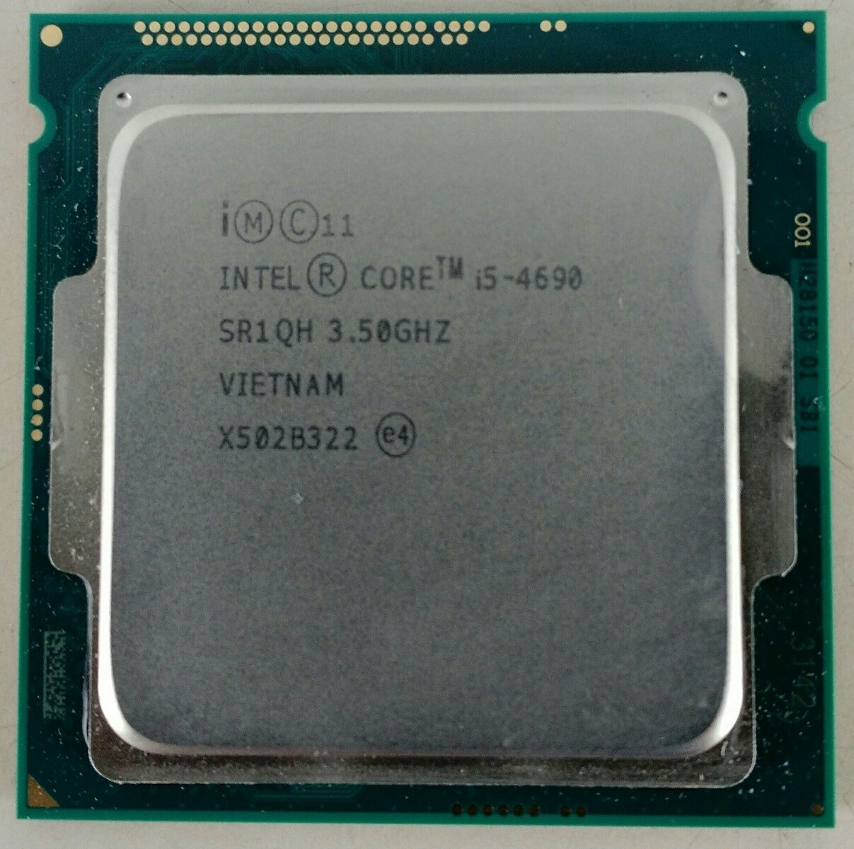 Intel Core i5-4690 3.50 GHz Quad Core LGA1150 Processor Tested, SR1QH