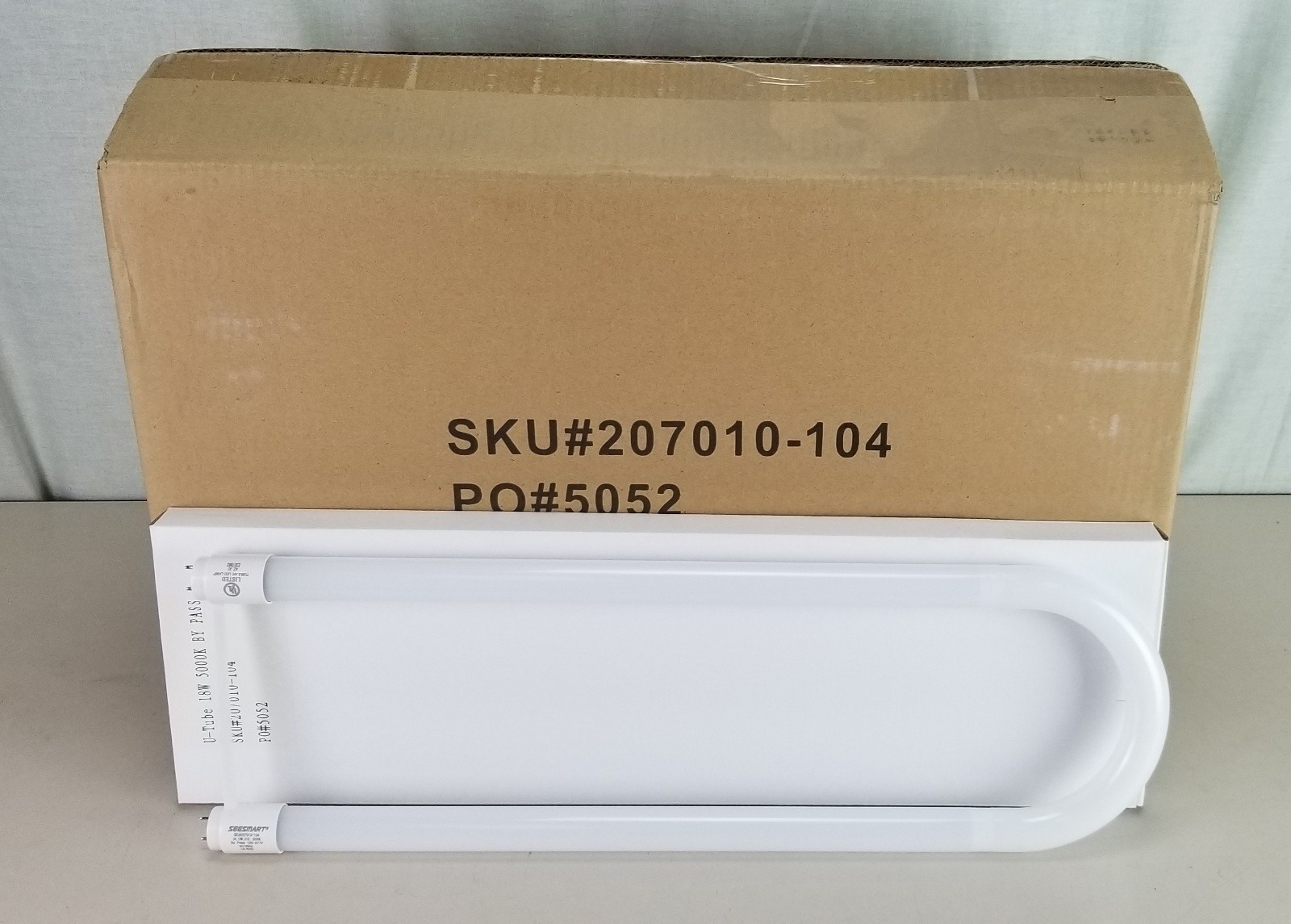 16 Pack SeeSmart U-Bend LED Bulbs 18 Watt 5000K U Shape