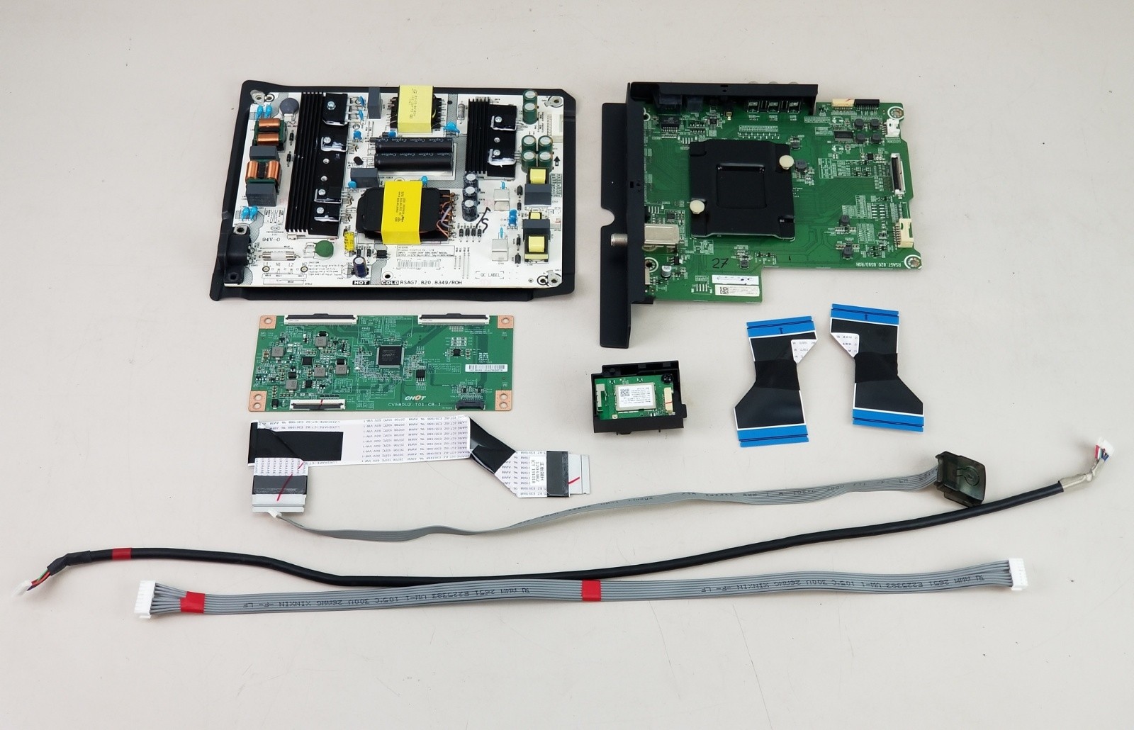 HISENSE 58R6E PARTS KIT Main Board Power Board T-Con WiFi