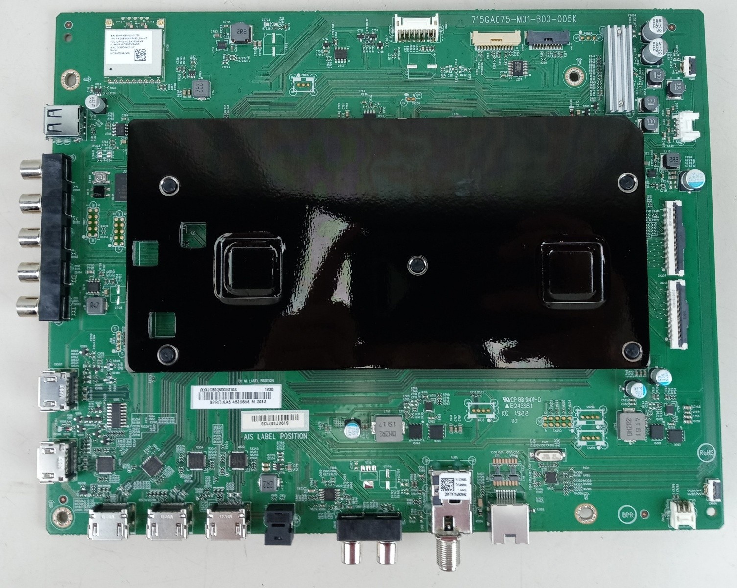 Vizio 715GA075-M01-B00-005K Main Board for PX65-G1 TV