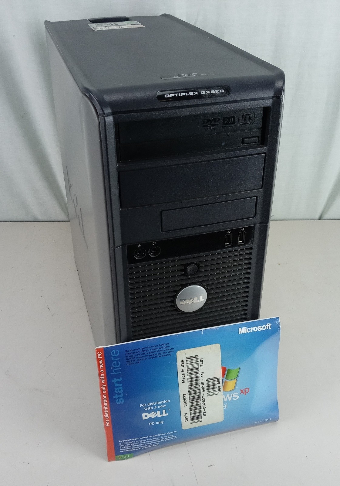 Dell Optiplex GX620 Pentium 4 HT 3.2GHz 4Gb 250Gb No OS (XP Pro Disc)
