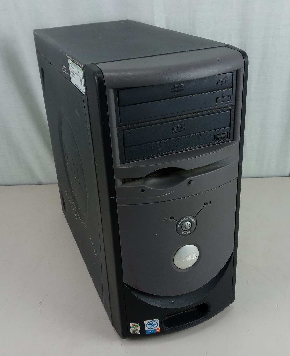 Dell Dimension 4600 Pentium 4 2.8GHz 256Mb No HDD, Power Tested - AS IS