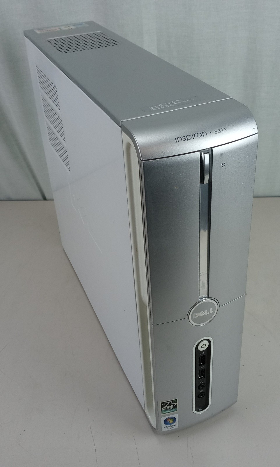 Dell Inspiron 531s Slim Desktop Athlon x2 4000+ 2.1GHz 2Gb 320Gb No OS 