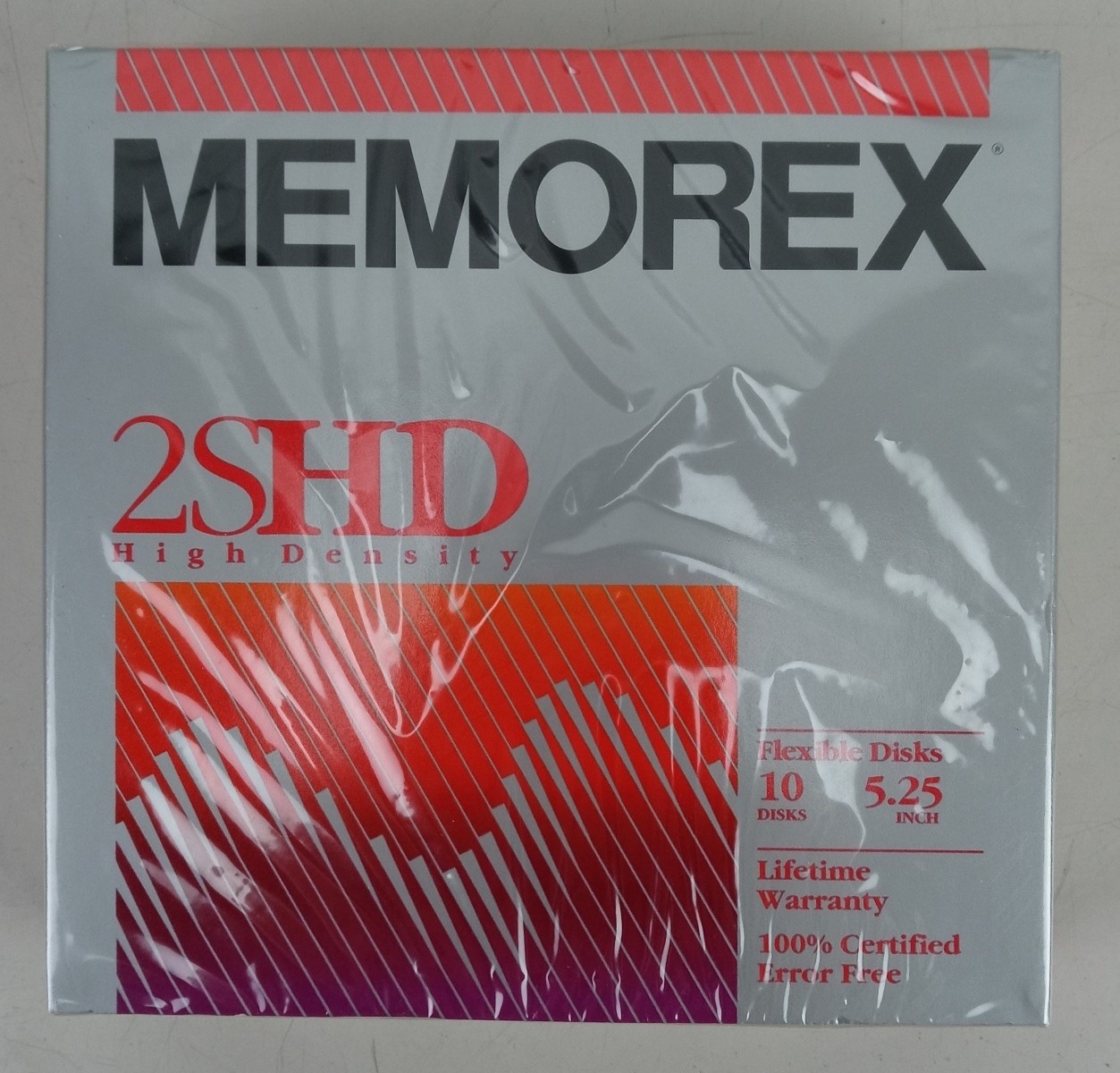 Memorex 2SHD 10 Count 5.25" Floppy Disk