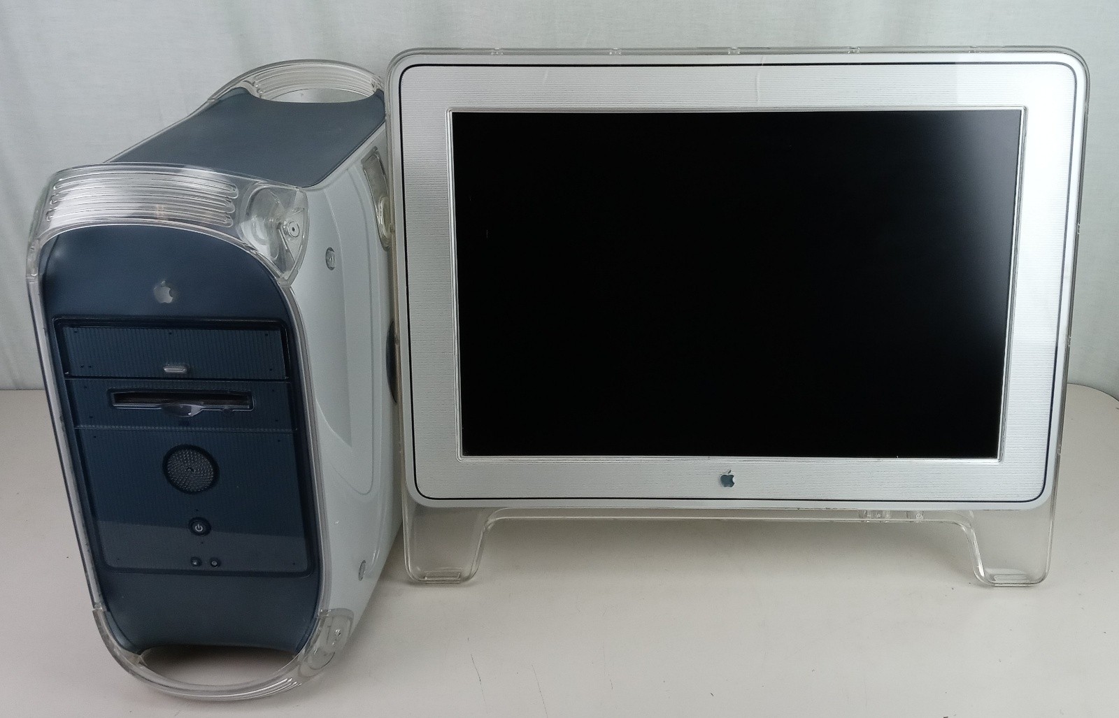 Apple Powermac G4 w/ 22" Cinema Display Power Tested - AS IS
