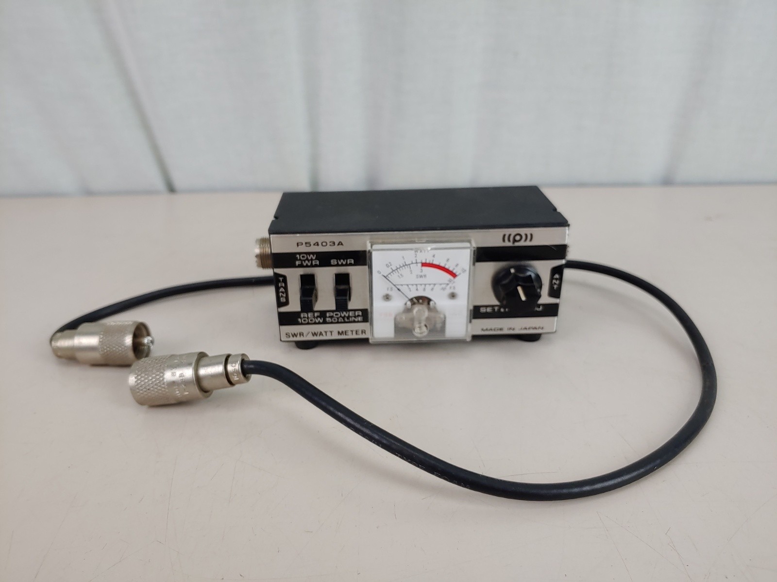 Vintage Pace P5403A SWR Bridge Power Watt Meter UNTESTED