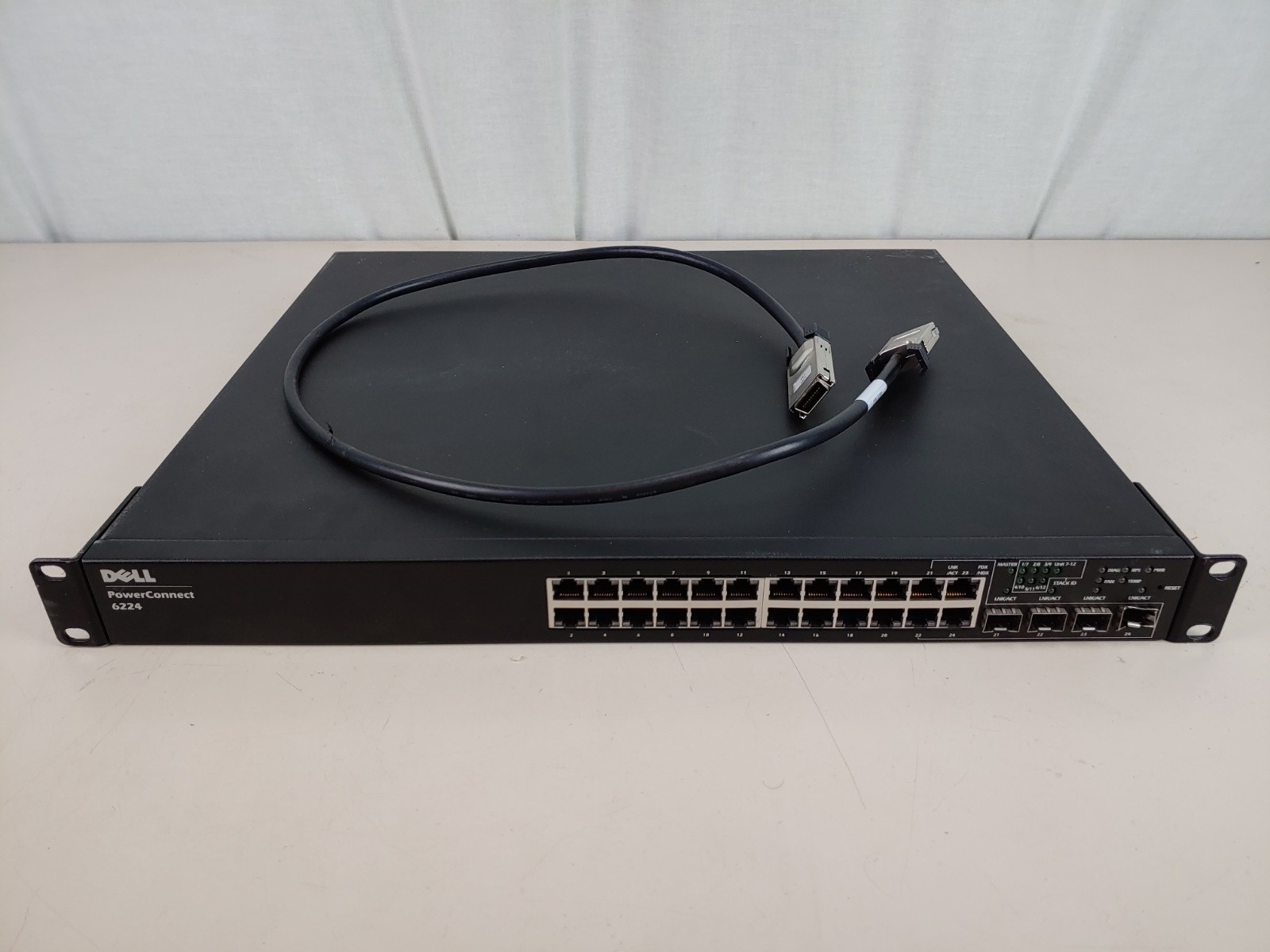 Dell PowerConnect 6224 24 Port Gigabit Switch & Stacking Module