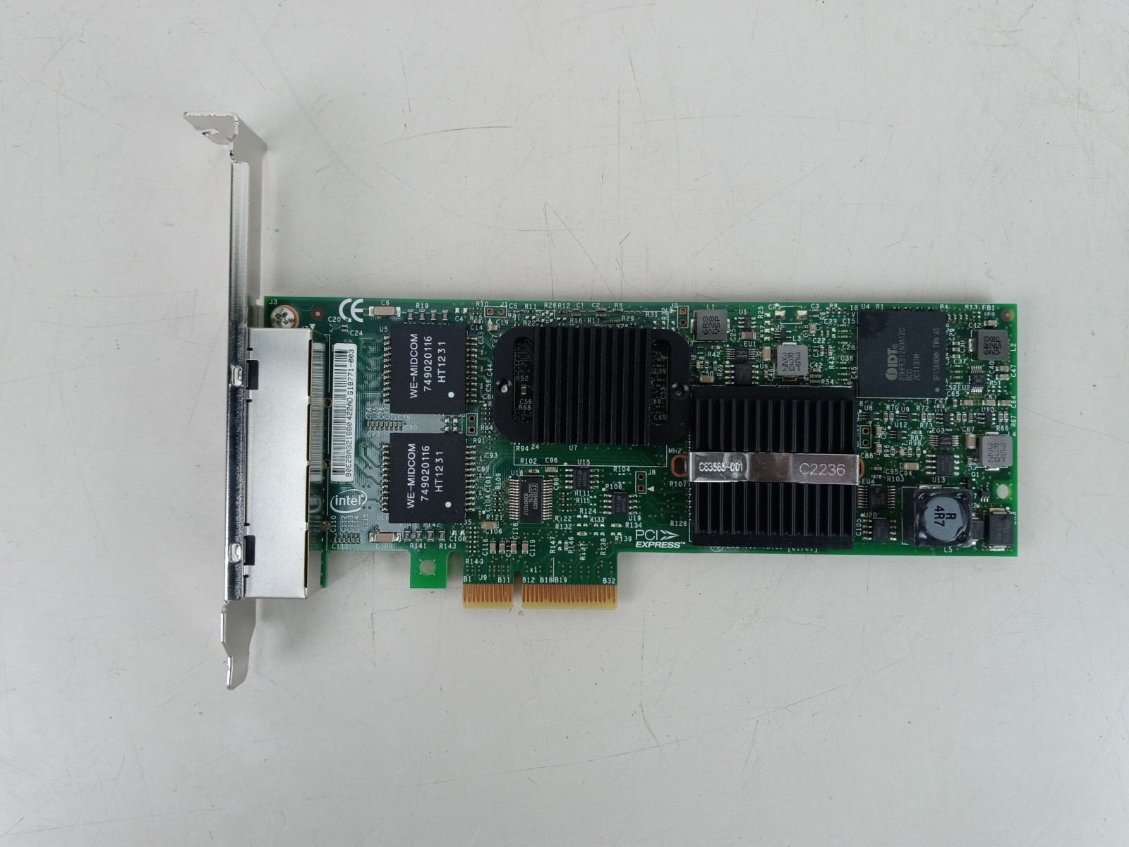 Intel Gigabit ET Quad NIC PCIe Dell 0HM9JY 
