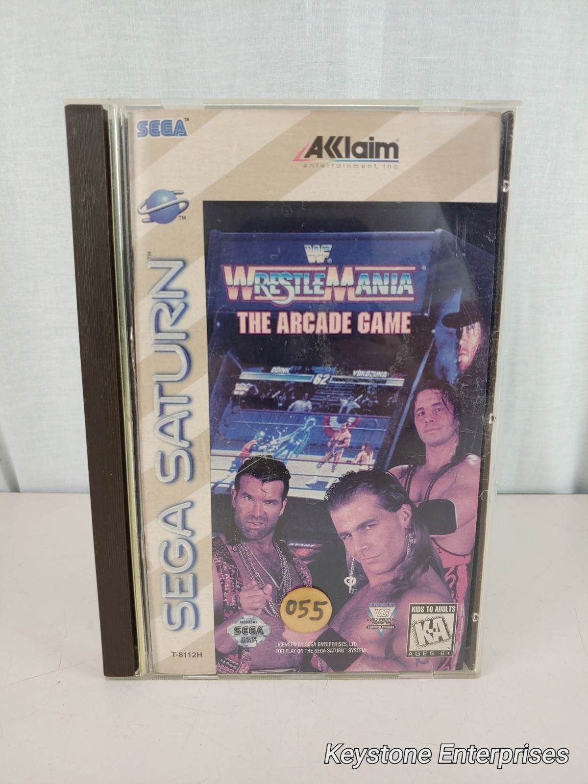 WWF WrestleMania: The Arcade Game (Sega Saturn, 1996)