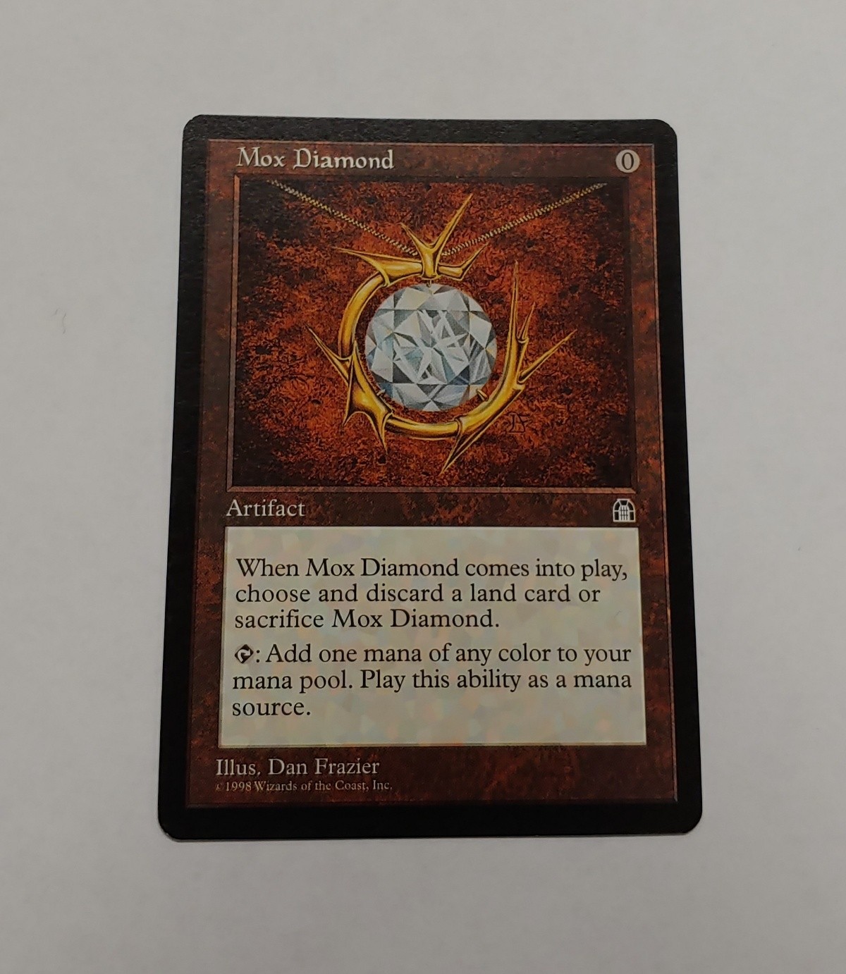 Mox Diamond - Stronghold - RESERVED LIST - MTG Magic - NM