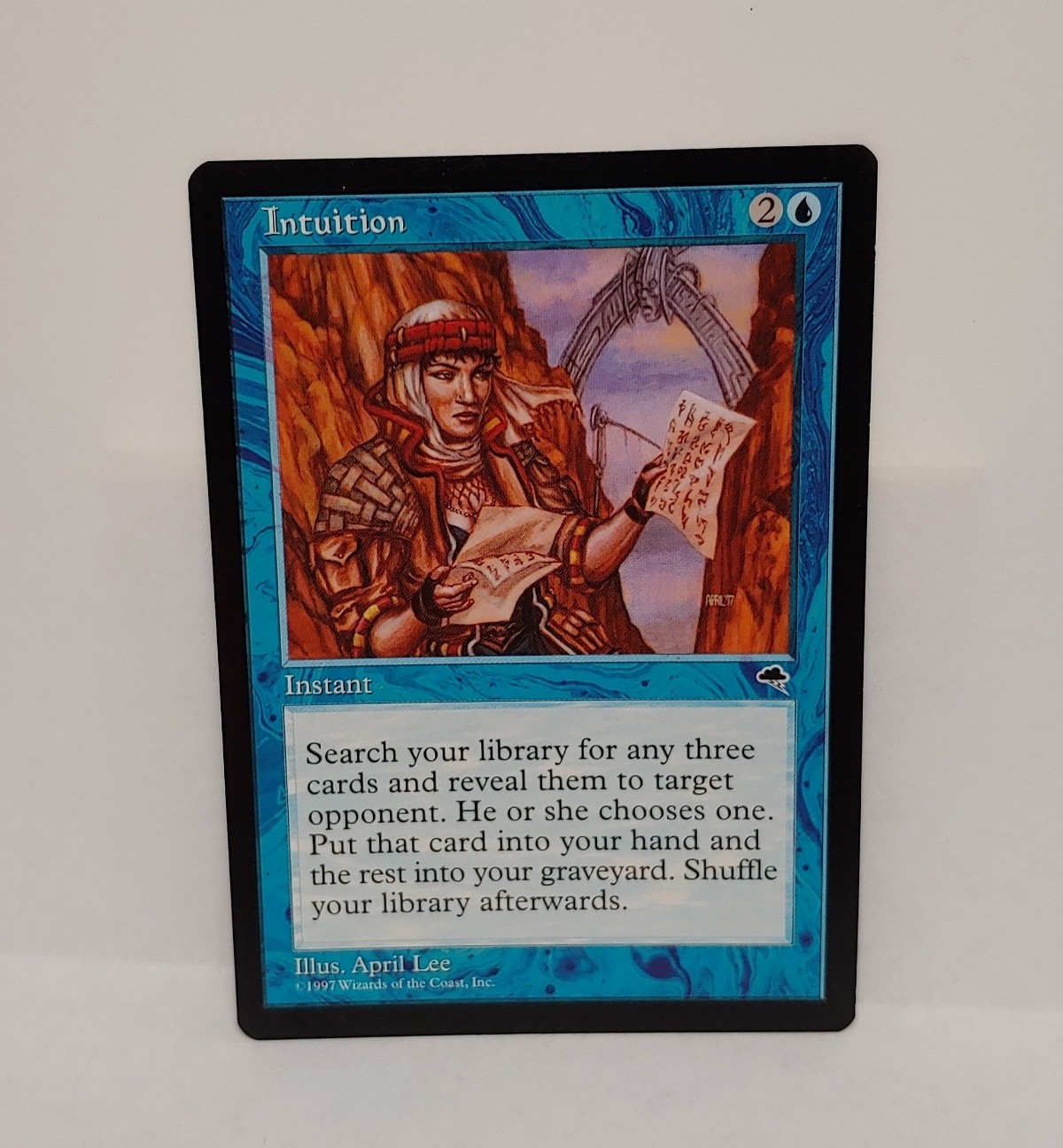 MTG Intuition - NM - Tempest - Magic the Gathering - Never Played