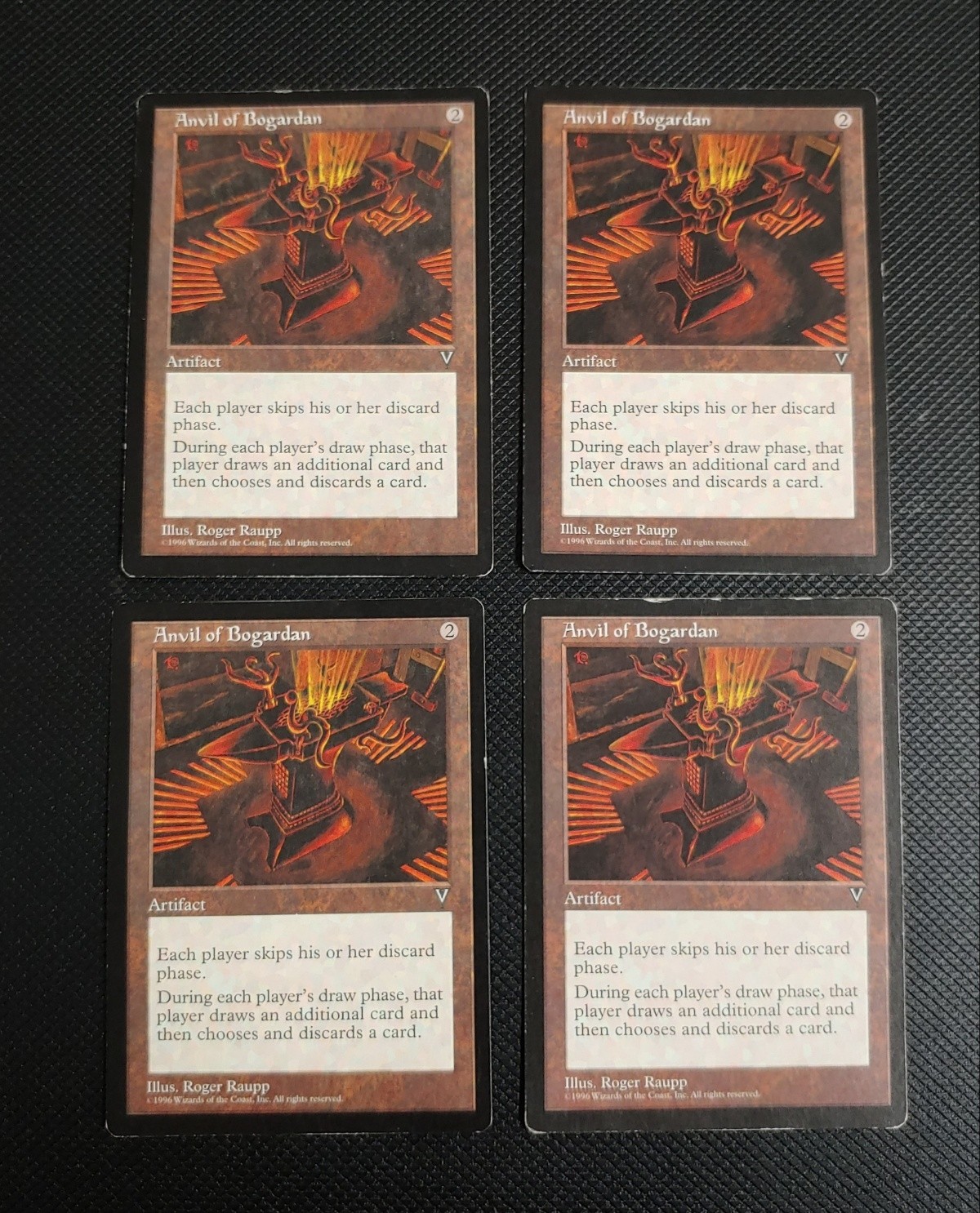 4x Anvil of Bogardan - Visions - MTG - Magic the Gathering