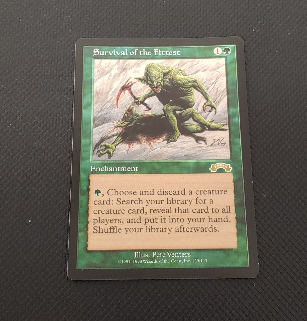 Survival of the Fittest Magic the Gathering MTG Exodus - NM