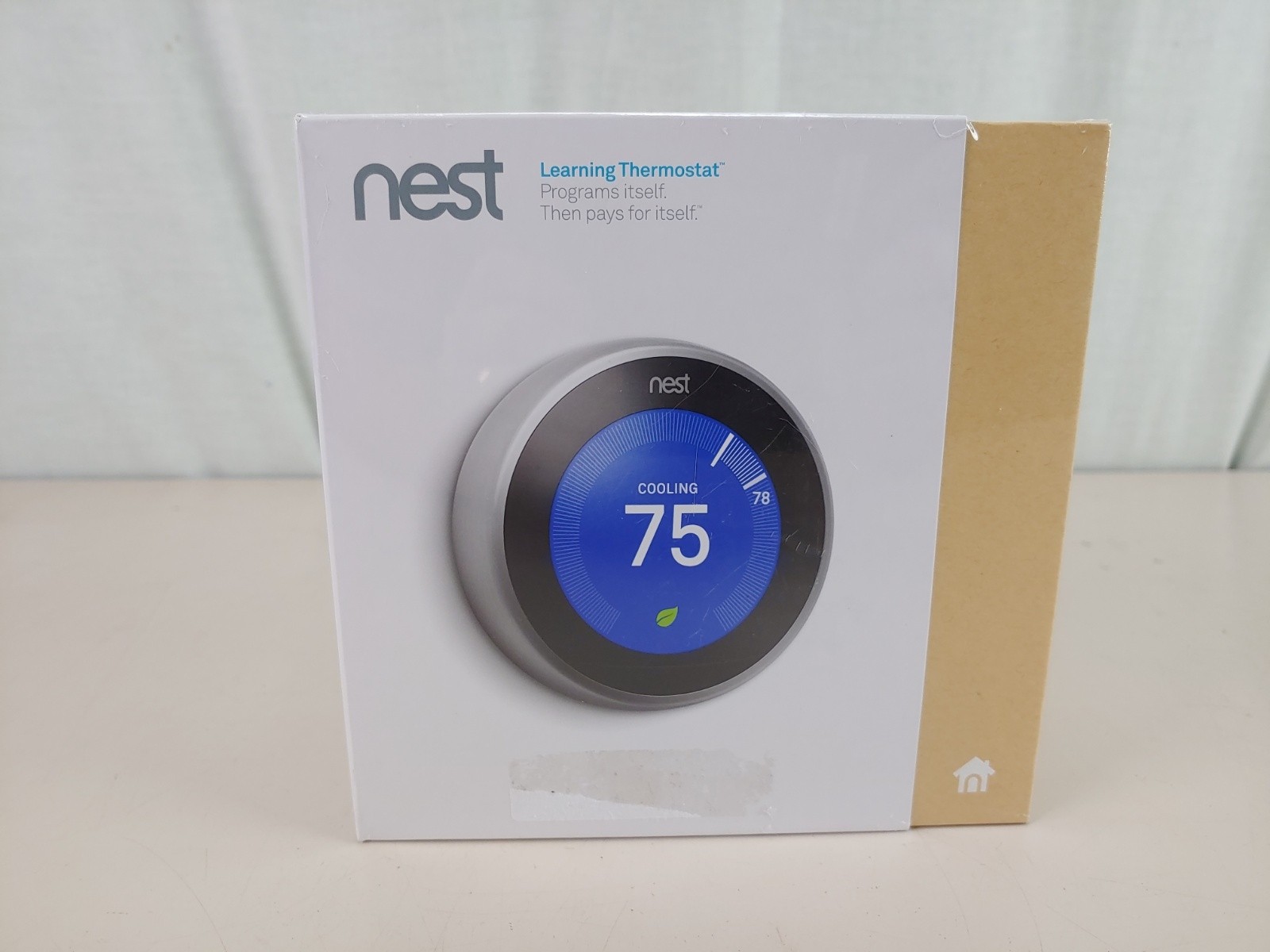 NEW Nest 3rd Gen. Learning Thermostat T3007ES - Stainless Steel