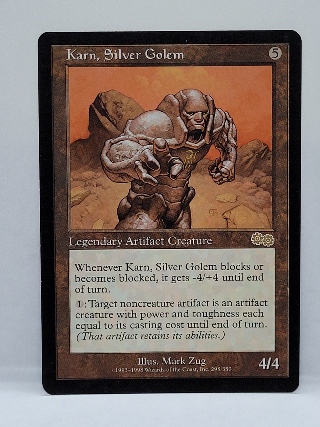 Karn Silver Golem - MTG Urza's Saga - NM