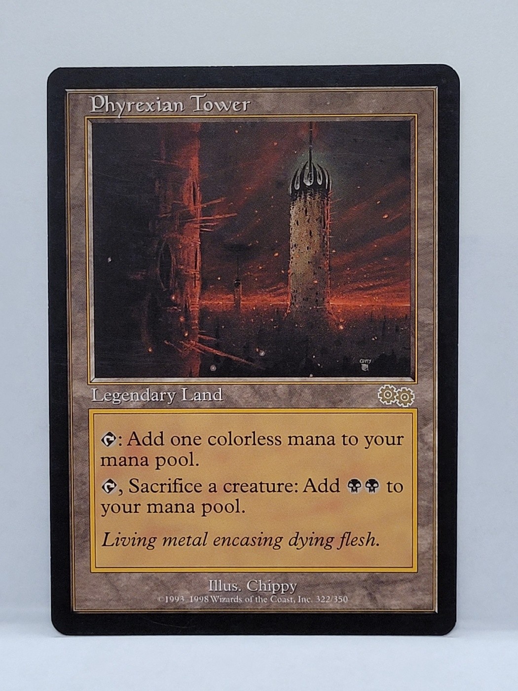 MTG Phyrexian Tower Urza's Saga NM