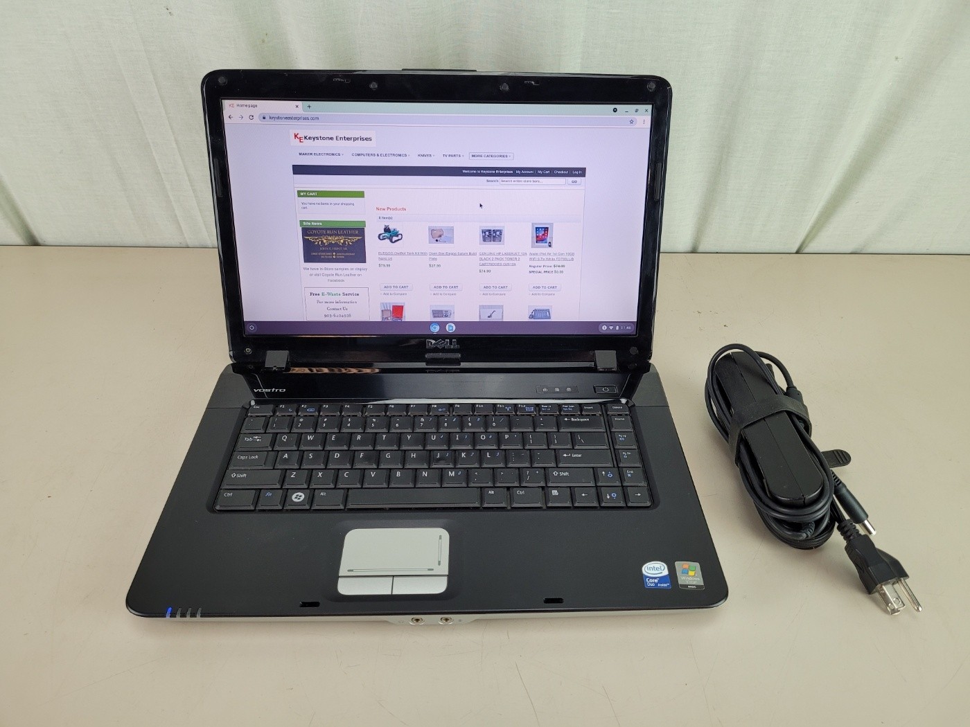 Dell Vostro A860 Laptop Dual Core 3GB 120GB DVD-RW