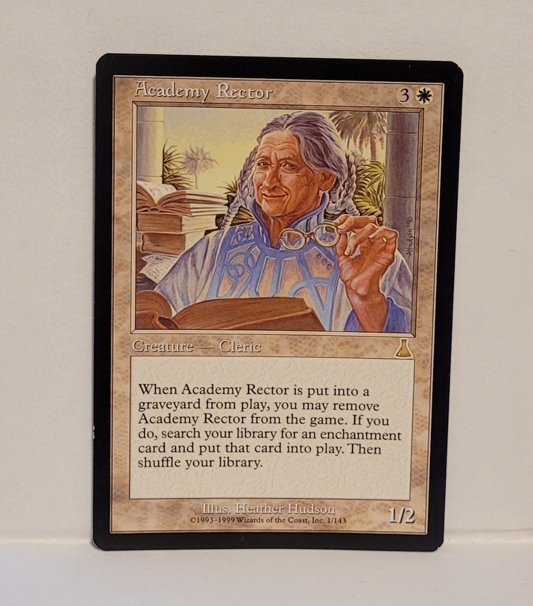 MTG Academy Rector Urza's Destiny  NM-NP