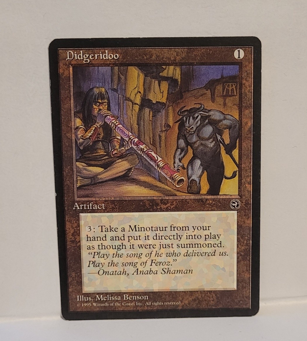Didgeridoo - MTG Homelands Magic Card - Reserved List
