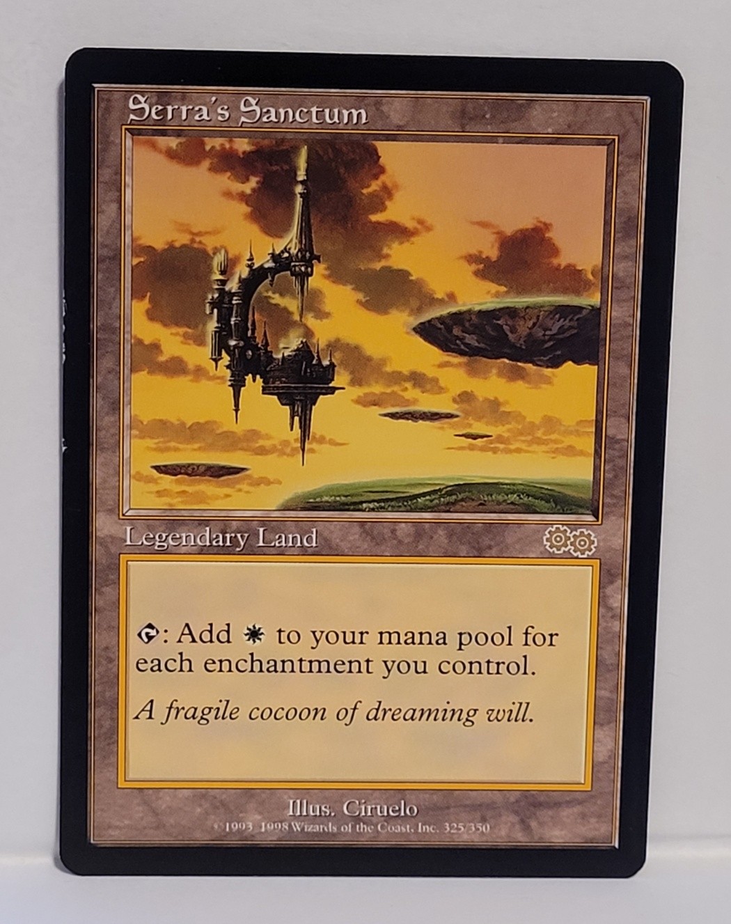 MTG Serra's Sanctum Urza's Saga NM