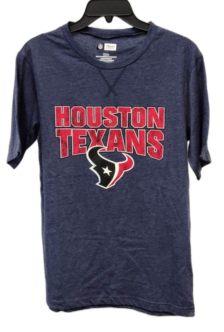 NFL Houston Texans Men's Varsity Stack Short Sleeve T-Shirt