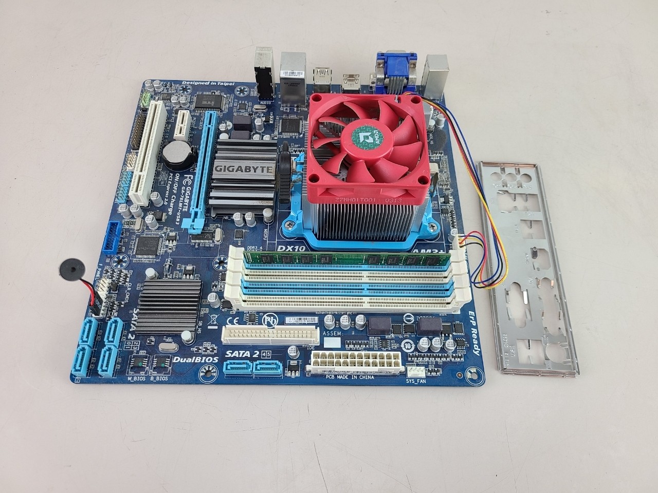 Gigabyte GA78LMTUSB3 Motherboard Combo AMD FX 4100 4Gb Motherboards