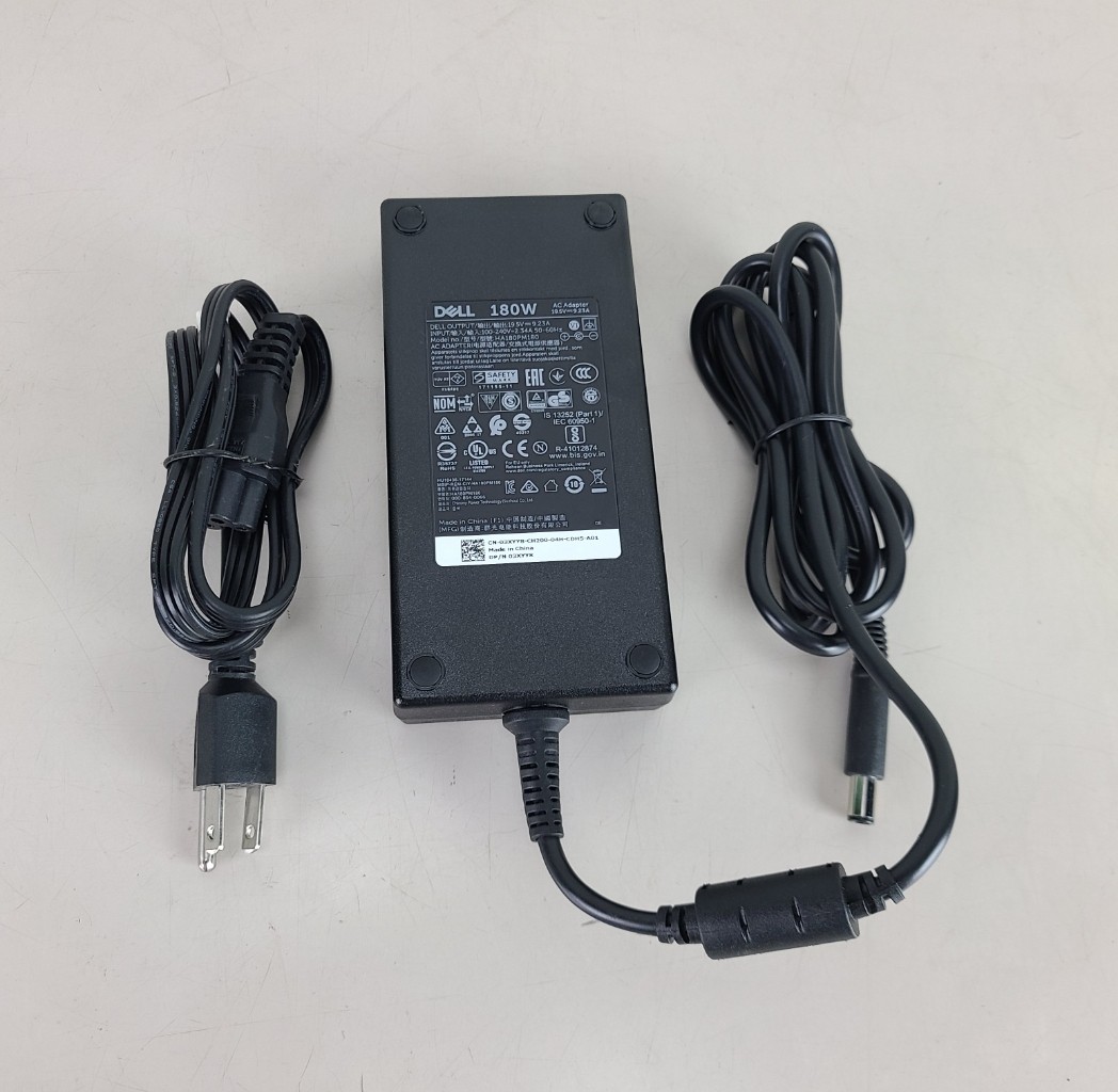 GENUINE DELL 180W AC ADAPTER M4600 M4700 M4800 03XYY8 19.5V 9.23A