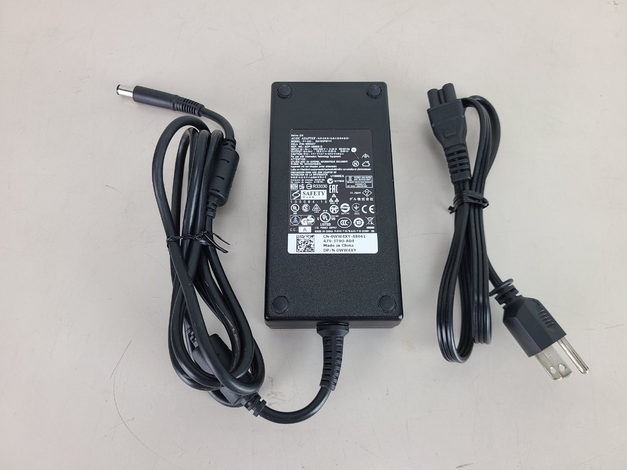 DELL 180W 19.5V 9.23A AC Adapter for Alienware Precision DA180PM111