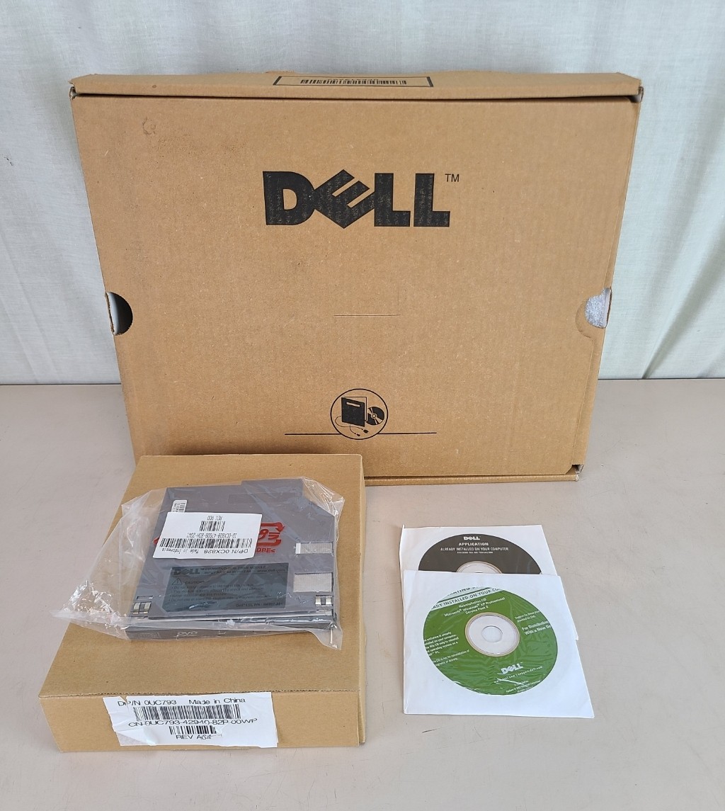 Dell Latitude D Series Accessories D-Bay DVD-RW And Windows XP Restore Software
