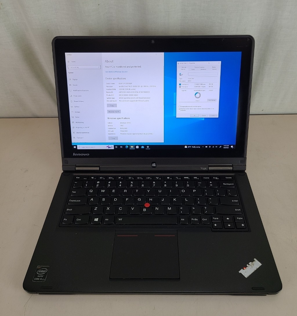 Lenovo Yoga 20CD Touchscreen 2 in 1 Laptop i5 4GB 128GB SSD