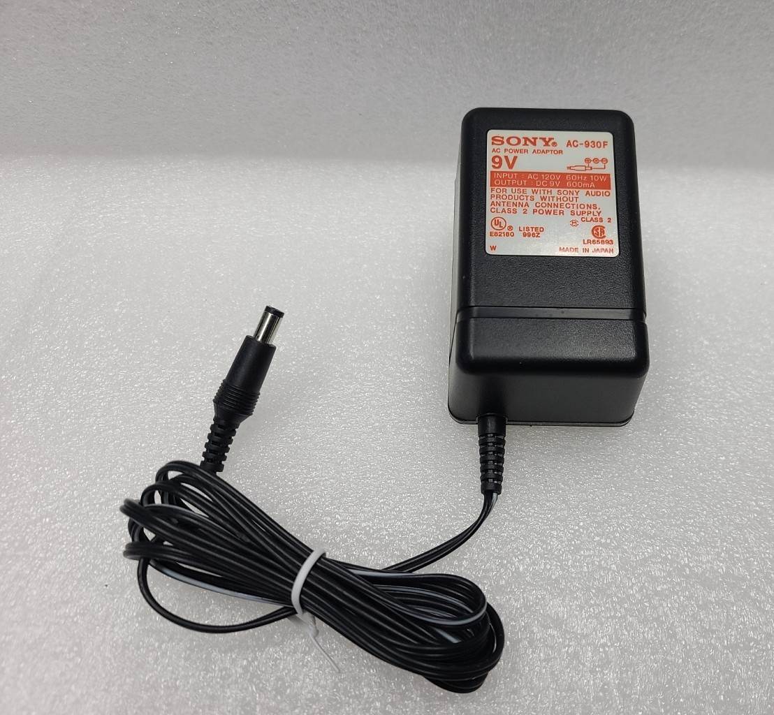 Genuine Sony AC-930 9V AC Power Adaptor