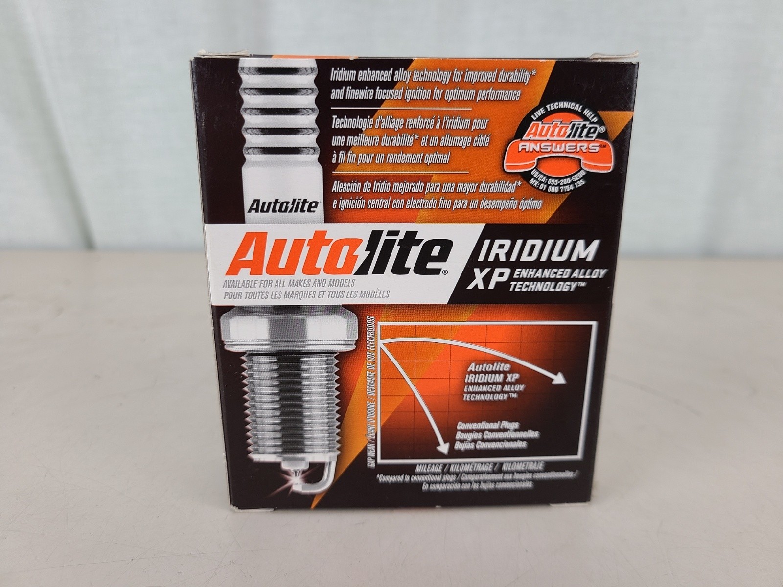 Autolite Extreme Iridium XP985 Spark Plug SET