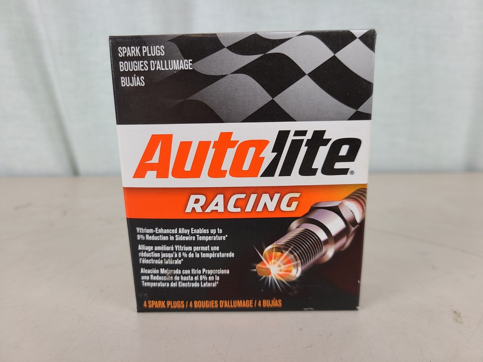 Autolite AR3923 High Performance Racing Resistor Spark Plug - Set of 4