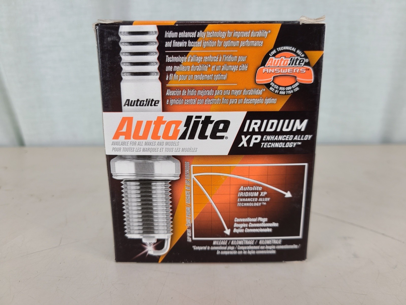 Autolite AR3910X High Performance Racing Spark Plugs 4 Pack