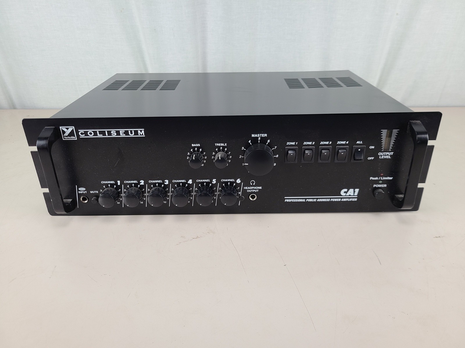 Yorkville Coliseum CA1 Professional Public Address Power Amplifier - S6773