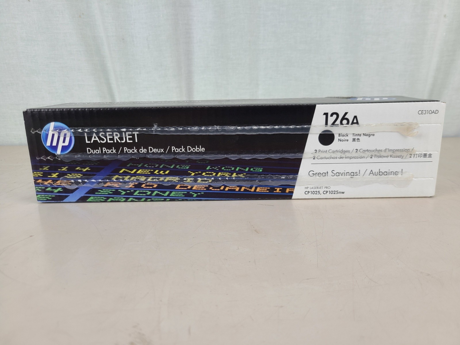GENUINE HP CE310A 126A Toner NEW SEALED Black