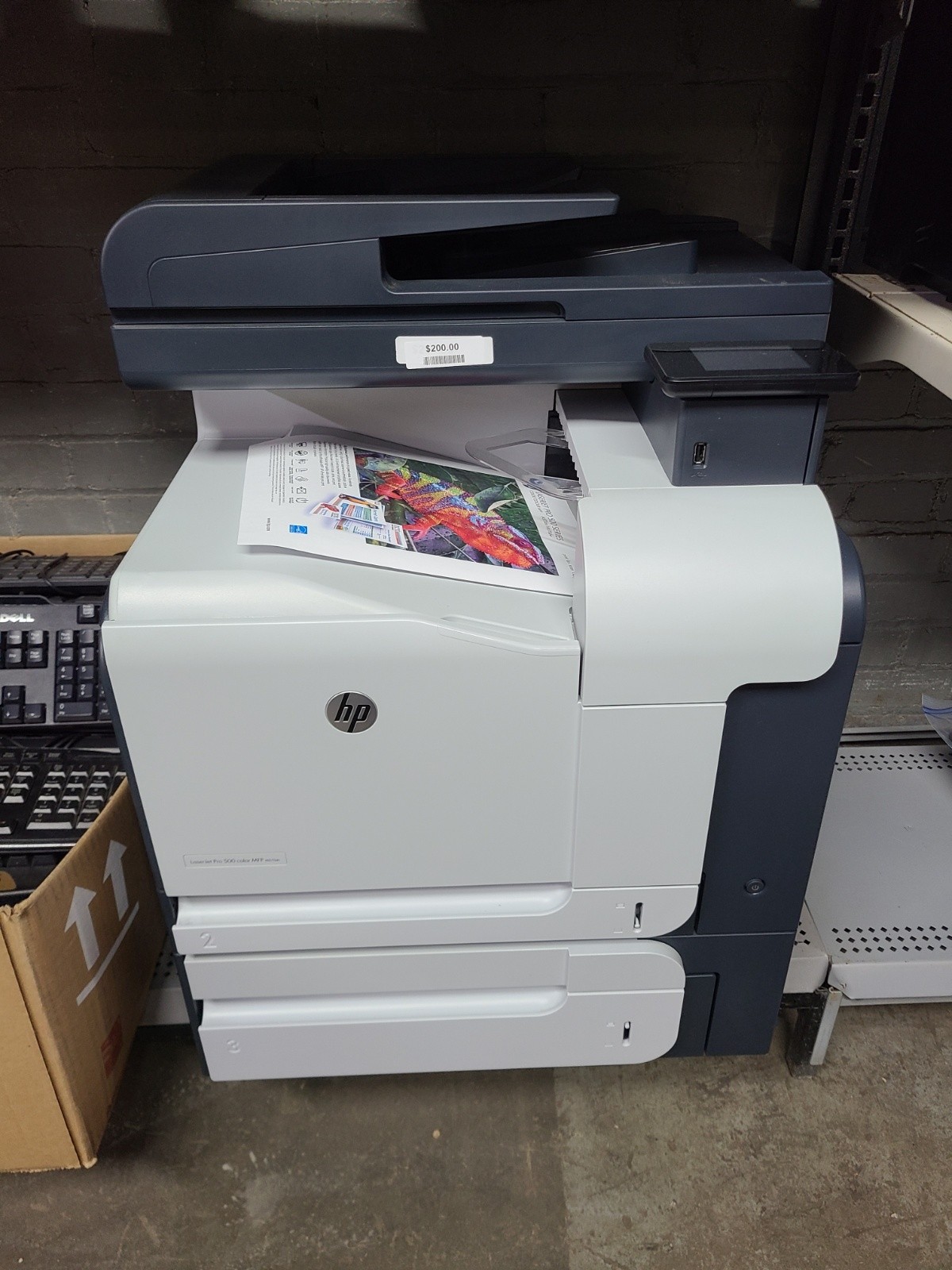 HP LaserJet Pro 500 color MFP M570dn All In One Printer