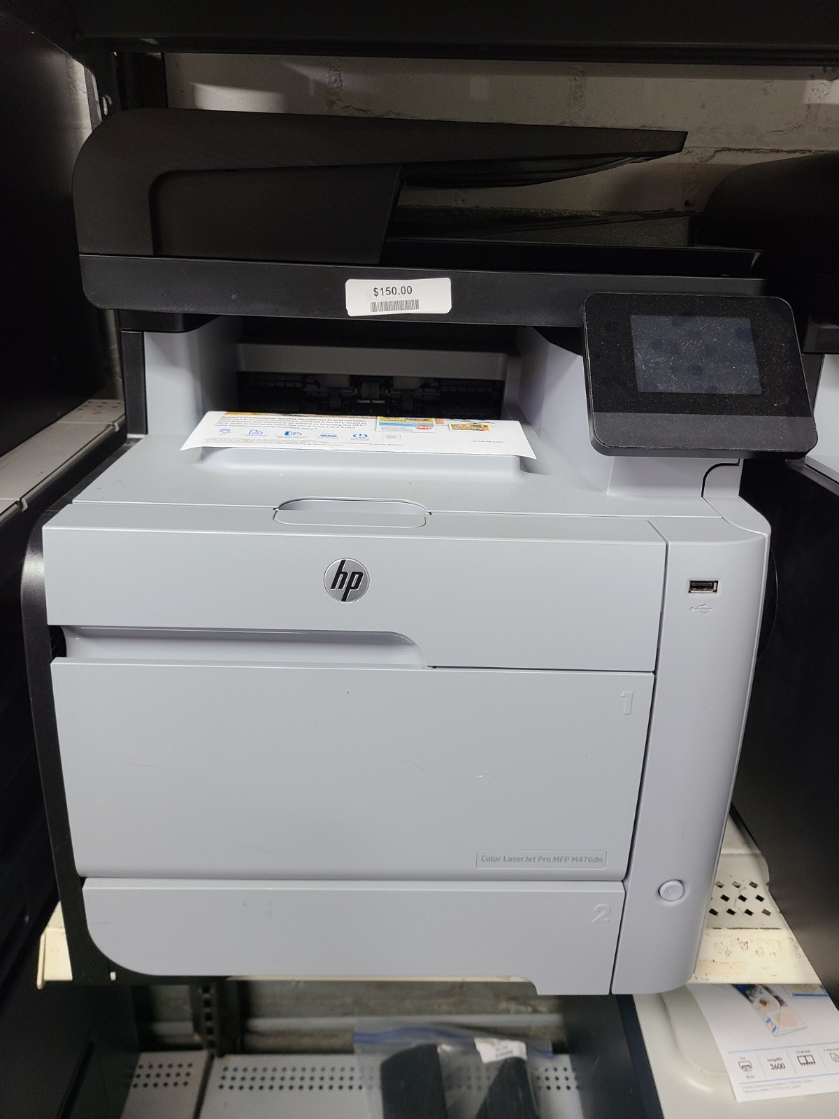 HP Color LaserJet Pro MFP M476dn Multifunction Printer w/ Cord+USB 2.0 *TESTED*