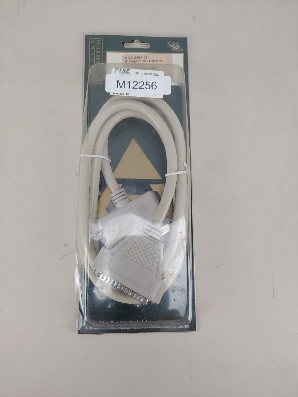 6' SCSI Cable Centronics 50 Male to DB50 Male