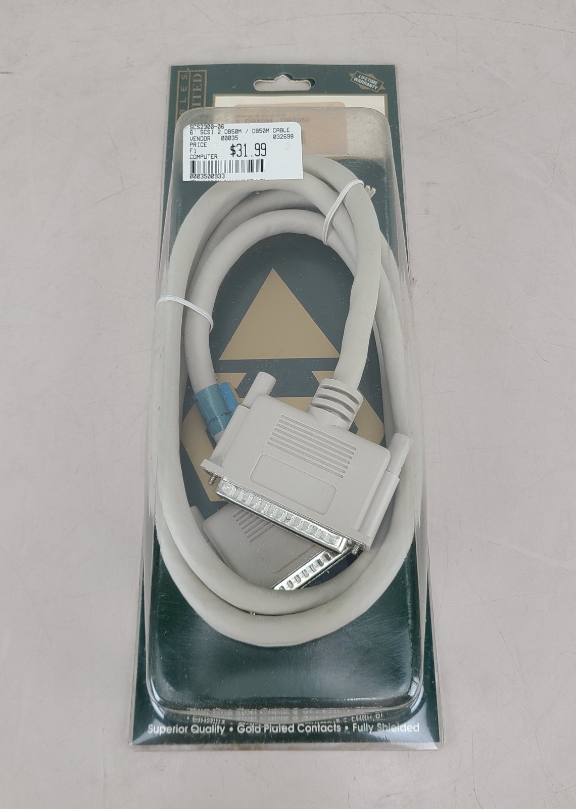 6' SCSI 2 DB50 M to DB50 M
