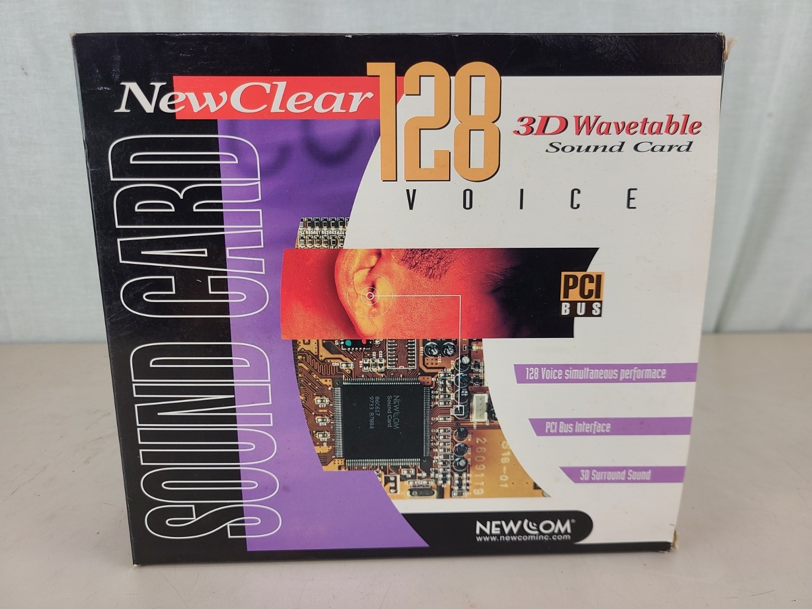 Newclear sc128-3d PCI sound card CIB