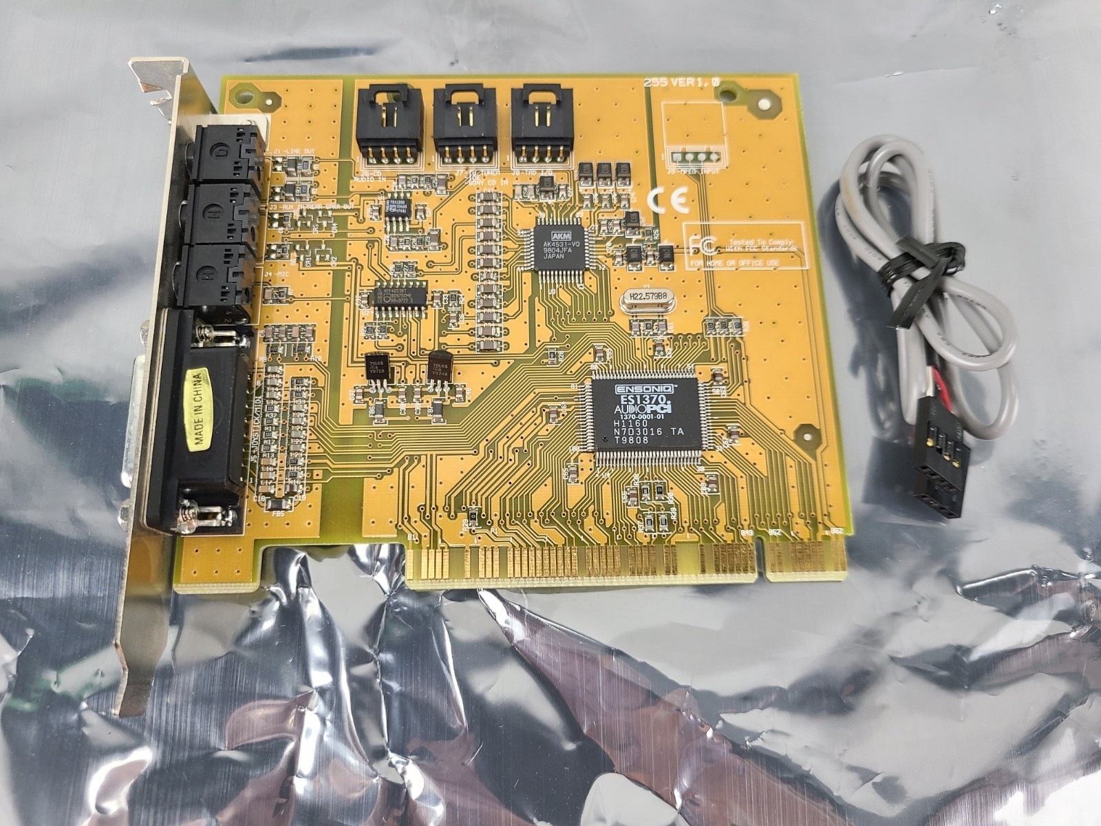 Ensoniq ES1370 PCI 3000 Card Sound VER:1.0