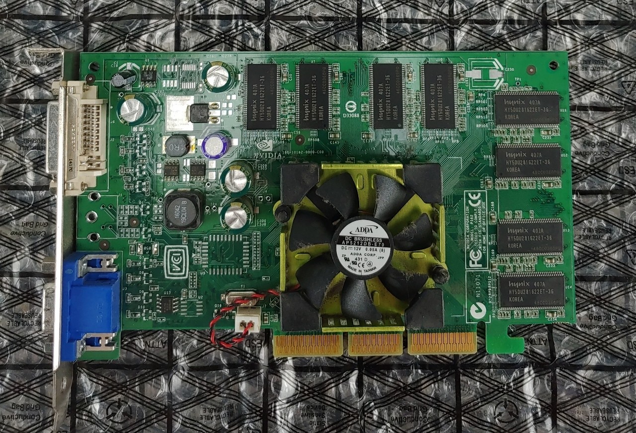 NVIDIA CN-0U0842-38561 Quadro FX 500 128MB DDR Graphics Card P162